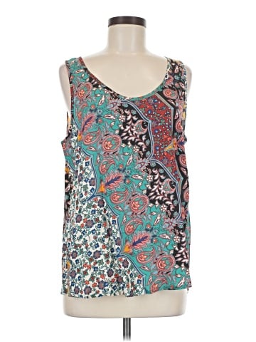 Feathers Sleeveless Blouse (view 1)