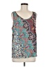Feathers 100% Modal Teal Sleeveless Blouse Size M - photo 1