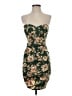 Shein Floral Green Cocktail Dress Size S - photo 1