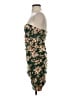 Shein Floral Green Cocktail Dress Size S - photo 5