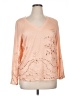 Unbranded Orange Long Sleeve Blouse Size XL - photo 1