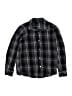 Volcom 100% Cotton Plaid Black Long Sleeve Button-Down Shirt Size 10 - photo 1