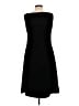 Jaclyn Smith 100% Polyester Solid Black Casual Dress Size 10 - photo 2