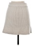 Zara Solid Gray Casual Skirt Size S - photo 2