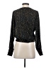 Dex Black Long Sleeve Blouse Size S - photo 2