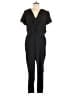 Amadi Solid Black Jumpsuit Size L - photo 1