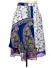 Darn Good Yarn Paisley Blue Casual Skirt Size 4XEstimated - photo 1