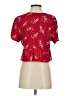 Lottie Moss Red Short Sleeve Blouse Size S - photo 2