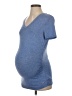 Gap Fit Blue Short Sleeve Top Size XS Maternity - photo 1