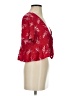 Lottie Moss Red Short Sleeve Blouse Size S - photo 4