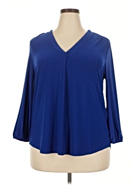 Two By Vince Camuto 3/4 Sleeve Blouse