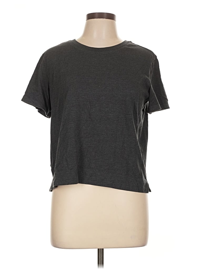 Pre-owned Market & Spruce Short Sleeve T-shirt In Gray