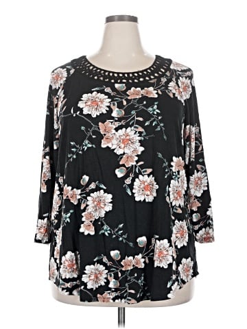 Daniel Rainn 3/4 Sleeve Top (view 1)