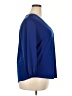 TWO by Vince Camuto Blue 3/4 Sleeve Blouse Size XXL - photo 4