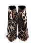 Natori Animal Print Brown Ankle Boots Size 8 - photo 2
