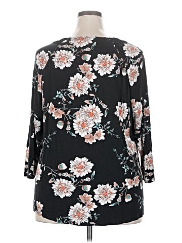 Daniel Rainn 3/4 Sleeve Top (view 2)