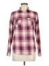 Eddie Bauer Plaid Pink Long Sleeve Button-Down Shirt Size M - photo 1