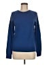 Banana Republic 100% Wool Solid Blue Wool Pullover Sweater Size M - photo 1