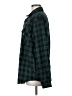 Assorted Brands Plaid Green Long Sleeve Blouse Size M - photo 5