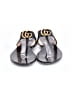Gucci 100% Leather Black Flip Flops Size EU (IT) 38 / US 8 - photo 2