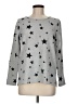 Per Se Stars Silver Pullover Sweater Size M - photo 1