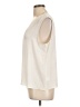Worthington 100% Polyester Ivory Sleeveless T-Shirt Size L - photo 5