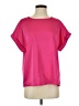 Unbranded 100% Polyester Pink Short Sleeve Top Size S - photo 1