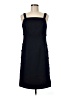 W by Worth Solid Black Cocktail Dress Size 8 - photo 1