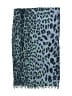 Olsenboye 100% Polyester Animal Print Teal Blue Scarf One size - photo 2
