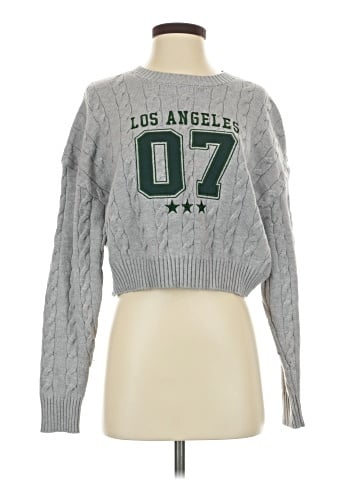 Faded Rose Pullover Sweater (view 1)