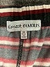 Almost Famous Stripes Black Casual Skirt Size 2X - photo 4