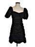 Lush 100% Polyester Black Cocktail Dress Size S - photo 1