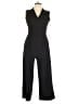 Calvin Klein Solid Black Jumpsuit Size 10 - photo 1
