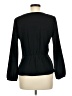 J.Crew 100% Polyester Black Long Sleeve Blouse Size 6 - photo 2
