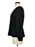 J.Crew 100% Polyester Black Long Sleeve Blouse Size 6 - photo 5