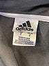 Adidas 100% Polyester Gray Track Jacket Size 7 - photo 3