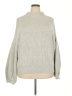 Scoop Solid Gray Turtleneck Sweater Size 20 - photo 1
