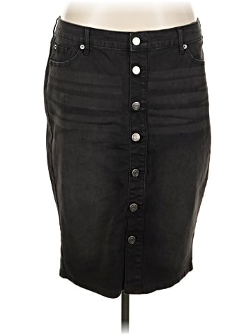 Torrid Denim Skirt (view 1)