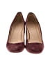 J.Crew Color Block Burgundy Flats Size 9 1/2 - photo 2