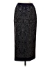 Talbots 100% Wool Paisley Black Wool Skirt Size 2 - photo 1
