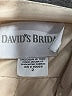 David's Bridal Metallic Silver Tan Cocktail Dress Size 2 - photo 3