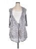 Marisa Christina Silver Cardigan Size 1X - photo 1