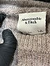 Abercrombie & Fitch Metallic Silver Pullover Sweater Size S - photo 7