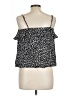 Volcom 100% Viscose Black Sleeveless Blouse Size 10 - photo 2