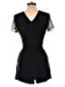 Parker 100% Polyester Black Romper Size M - photo 2