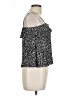 Volcom 100% Viscose Black Sleeveless Blouse Size 10 - photo 4