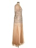 Mac Duggal 100% Polyester Gold Cocktail Dress Size 14 - photo 4