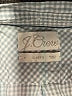 J.Crew 100% Cotton Checkered-gingham Blue Long Sleeve Button-Down Shirt Size 4 - photo 7