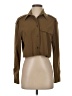 Zara Brown Long Sleeve Blouse Size XS - photo 1