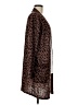 Tickled Teal Animal Print Brown Cardigan Size M - photo 4